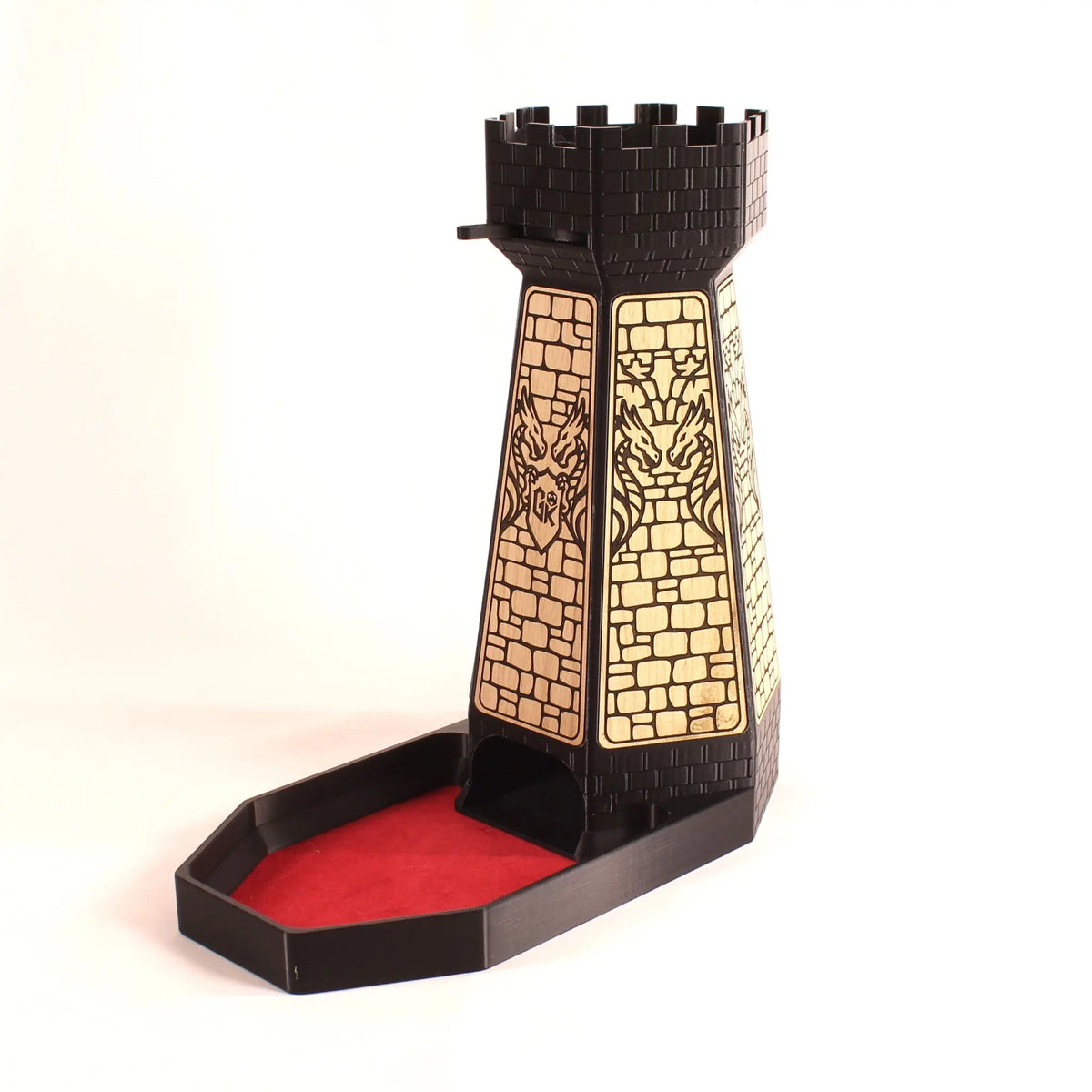 Torre de Dados "Fortaleza del Dragón" con Lanzador Simultáneo