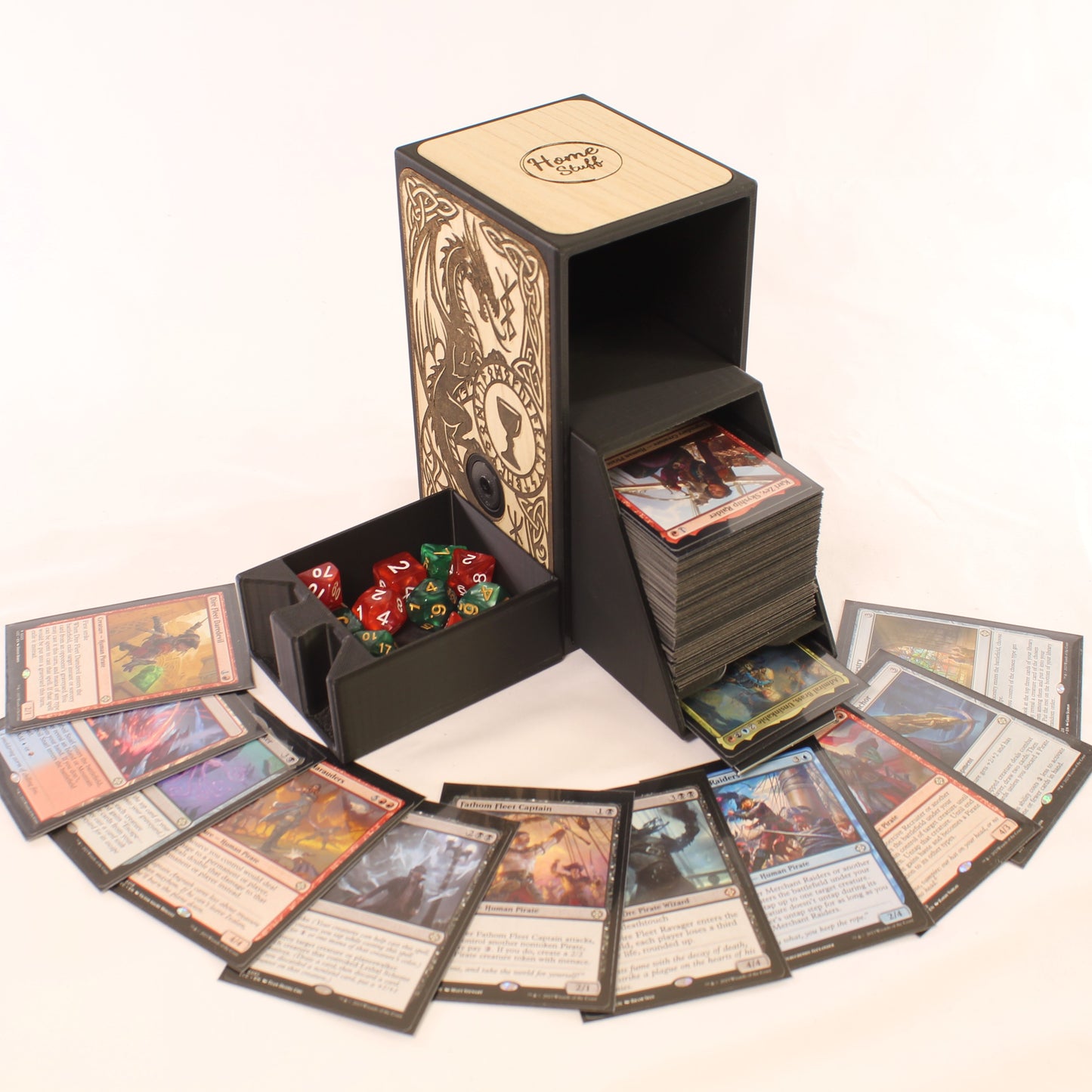 Batión-100 | Deck box para cartas y dados